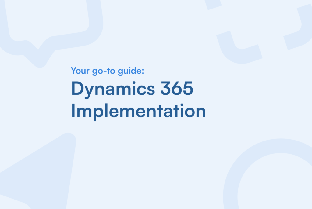 Dynamics 365 Implementation featured image